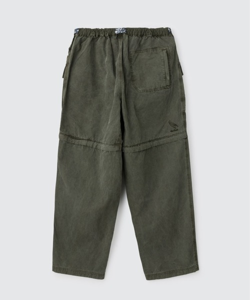 WILD THINGS（ワイルドシングス）の「ルーラル ダック コンバーチブルパンツ│RURAL DUCK CONVERTIBLE PANTS（カーゴパンツ・メンズ・チャコール/パープル/ブラウン/オリーブ・S/M/L/XL）」の8枚目の写真