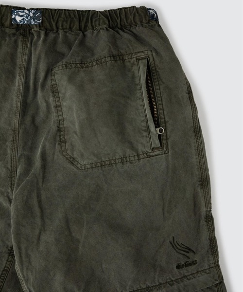 WILD THINGS（ワイルドシングス）の「ルーラル ダック コンバーチブルパンツ│RURAL DUCK CONVERTIBLE PANTS（カーゴパンツ・メンズ・チャコール/パープル/ブラウン/オリーブ・S/M/L/XL）」の10枚目の写真