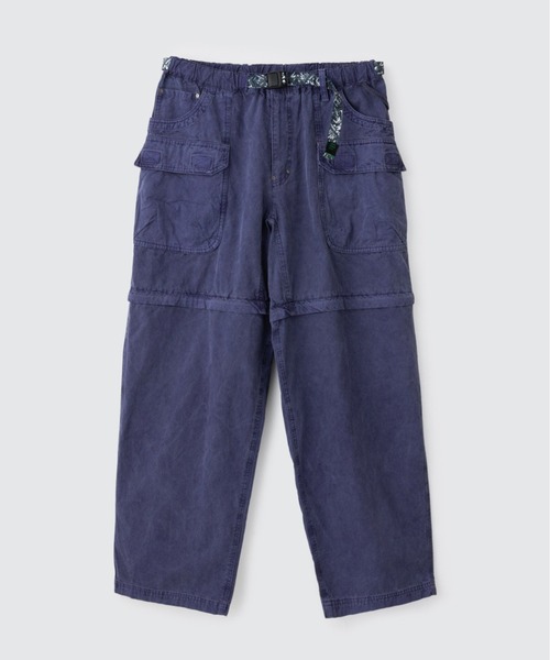 WILD THINGS（ワイルドシングス）の「ルーラル ダック コンバーチブルパンツ│RURAL DUCK CONVERTIBLE PANTS（カーゴパンツ・メンズ・チャコール/パープル/ブラウン/オリーブ・S/M/L/XL）」の11枚目の写真