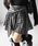me+em select�i�~�[���Z���N�g�j�́u�y �I�ׂ�Q�f�ށ^�C���i�[�p���c���n�t �z�V���c���C���[�h�`�F�b�N�~�j�X�J�[�g �^ shirt layered check mini skirt�i�X�J�[�g�j�v�b�u���b�N
