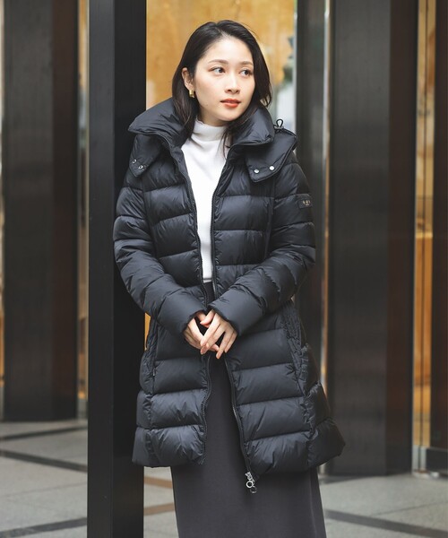 定番 タトラス コルマ ダウンジャケット 女優襟 濃グレー アウター ウール TATRAS】GANO ロング丈ダウンジャケット – Sirin Online Store