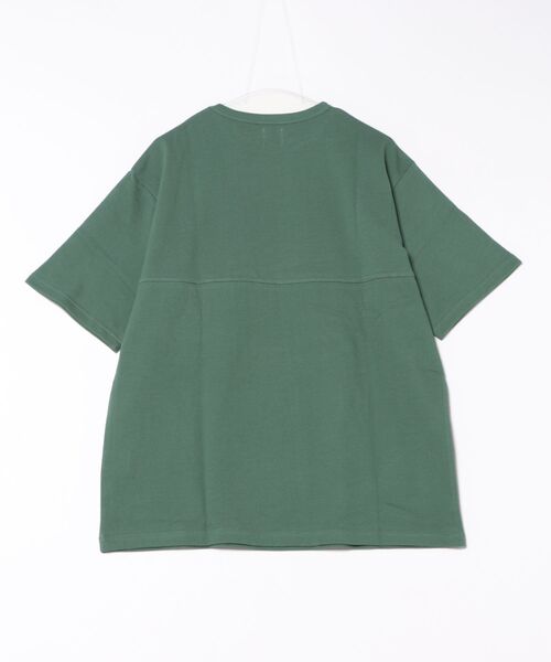 Revo.(レボ)の「Revo. カノコ裏毛 SS Tee(Tシャツ/カットソー・メンズ・ブラック/グレイッシュベージュ/グリーン/ホワイト・2/1)」の16枚目の写真