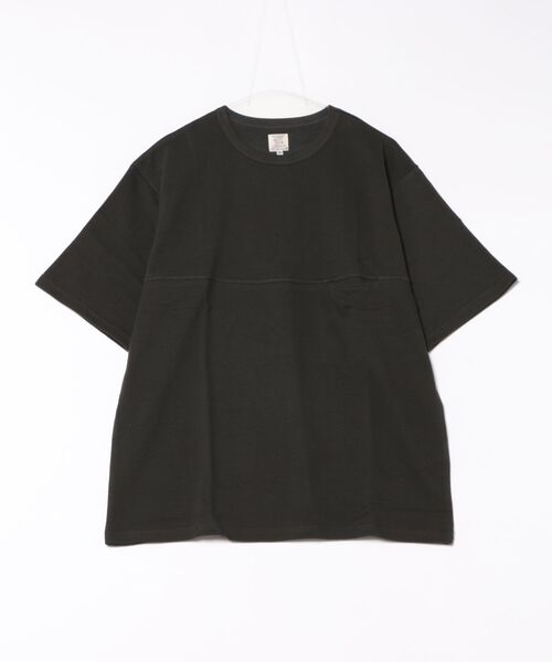 Revo.(レボ)の「Revo. カノコ裏毛 SS Tee(Tシャツ/カットソー・メンズ・ブラック/グレイッシュベージュ/グリーン/ホワイト・2/1)」の13枚目の写真