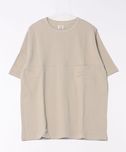 Revo.(レボ)の「Revo. カノコ裏毛 SS Tee(Tシャツ/カットソー・メンズ・ブラック/グレイッシュベージュ/グリーン/ホワイト・2/1)」の14枚目の写真