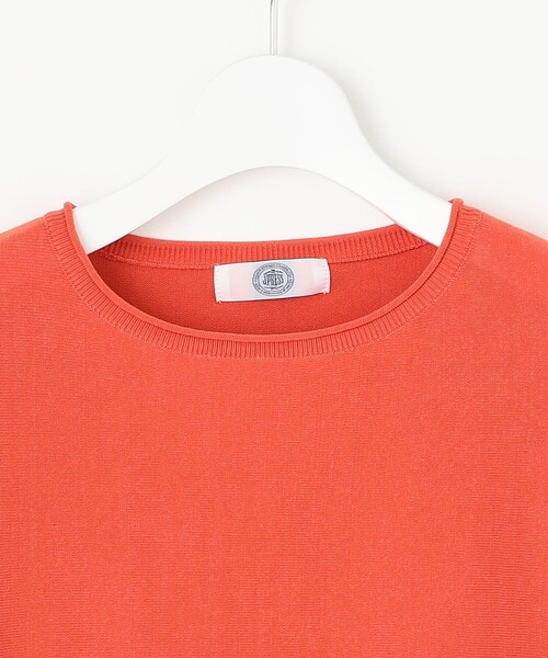 J.PRESS Ladies(J.プレス レディス)の「【WEB限定カラーあり・洗える・抗菌防臭】COTTON POLYESTER ドルマンスリーブ ニット(ニット/セーター・レディース・ライトグレー系/ネイビー系/スカイブルー系/オレンジ系/ピンク系・SMALL)」の10枚目の写真