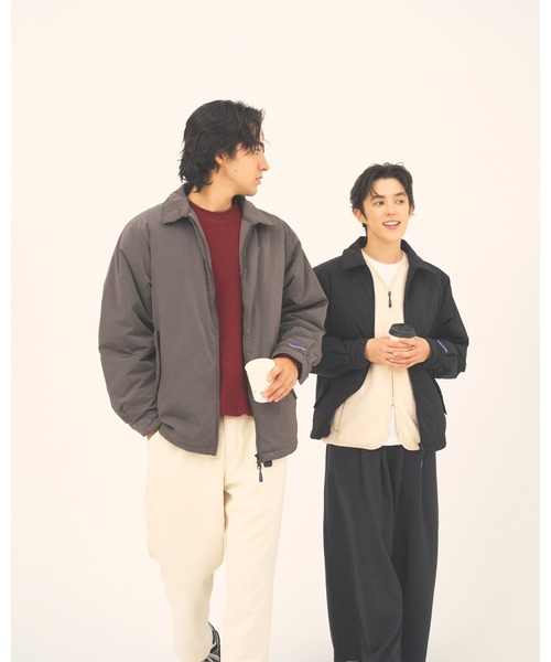 THOUSAND MILE(サウザンドマイル)の「【THOUSAND MILE】PADDED ZIP JACKET/パデット ジップ ジャケット(その他アウター・メンズ・ブラウン/チャコールグレー/カーキ/ネイビー/ブラック・XL/L/M/S/XS)」の9枚目の写真