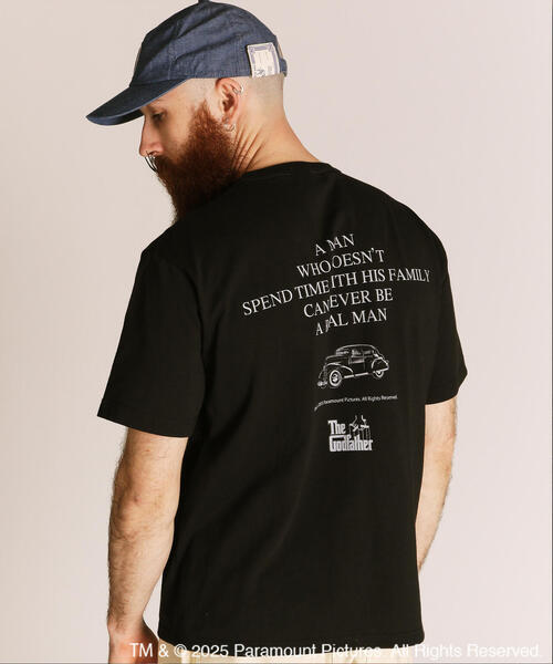 【Schott/ショット】ゴッドファーザー クラシックカー Tシャツ Schott x G.F/ショット×ゴッドファーザー/CLASSIC CAR T-SHIRT