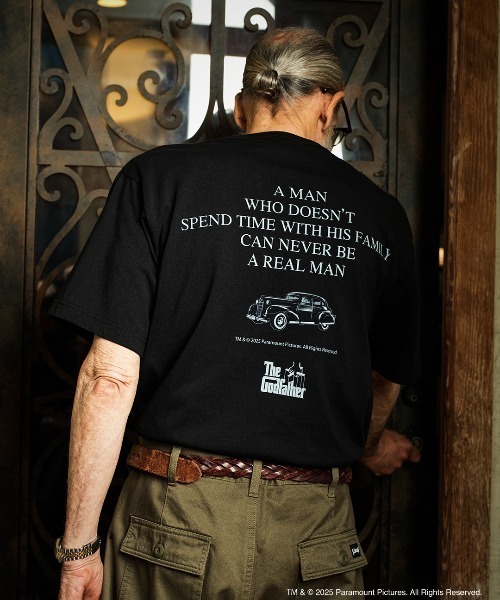 schott(ショット)の「Schott x G.F/ショット×ゴッドファーザー/CLASSIC CAR T-SHIRT/クラシックカー Tシャツ(Tシャツ/カットソー・メンズ・グレー/ブラック/ホワイト・M/L/XL/2XL)」の3枚目の写真