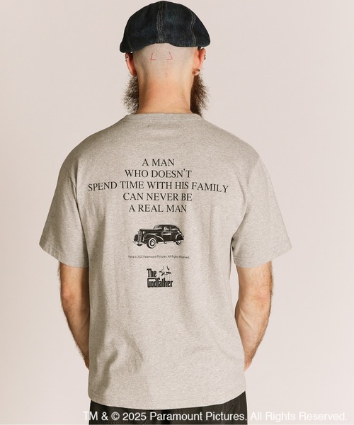 schott(ショット)の「Schott x G.F/ショット×ゴッドファーザー/CLASSIC CAR T-SHIRT/クラシックカー Tシャツ(Tシャツ/カットソー・メンズ・グレー/ブラック/ホワイト・M/L/XL/2XL)」の11枚目の写真