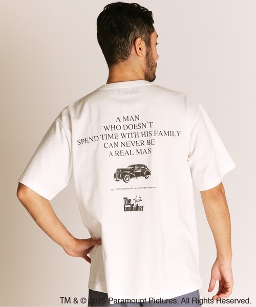 schott(ショット)の「Schott x G.F/ショット×ゴッドファーザー/CLASSIC CAR T-SHIRT/クラシックカー Tシャツ(Tシャツ/カットソー・メンズ・グレー/ブラック/ホワイト・M/L/XL/2XL)」の4枚目の写真
