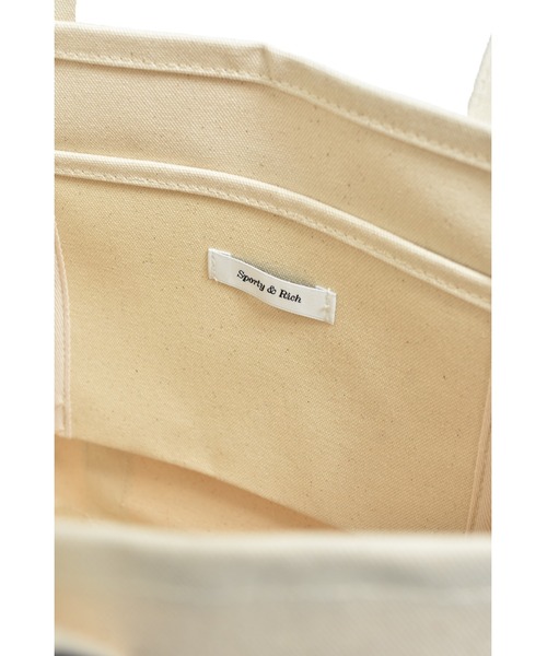 SPORTY&RICH(スポーティアンドリッチ)の「DODGERS TWO TONE TOTE BAG (EXCLUSIVE)(トートバッグ・レディース・ナチュラル・ONE SIZE)」の5枚目の写真