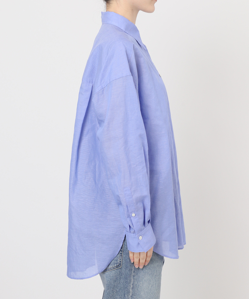 FRAMeWORKリネンコットンクロップドプルオーバー FRAMeWORKリネンコットンクロップドプルオーバー