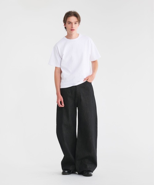 Regen Glanz（レーゲングランツ）の「curve denim pants/カーブデニム（デニムパンツ・メンズ・ダークブルー/ブラック/グレー・SMALL/LARGE/MEDIUM）」の8枚目の写真