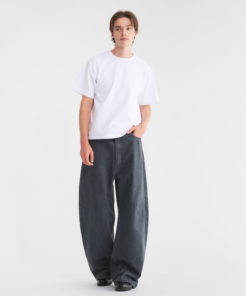 Regen Glanz（レーゲングランツ）の「curve denim pants/カーブデニム（デニムパンツ・メンズ・ダークブルー/ブラック/グレー・SMALL/LARGE/MEDIUM）」の12枚目の写真