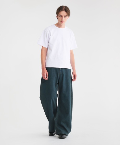Regen Glanz（レーゲングランツ）の「curve denim pants/カーブデニム（デニムパンツ・メンズ・ダークブルー/ブラック/グレー・SMALL/LARGE/MEDIUM）」の17枚目の写真