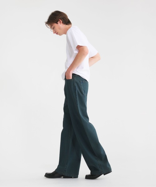 Regen Glanz（レーゲングランツ）の「curve denim pants/カーブデニム（デニムパンツ・メンズ・ダークブルー/ブラック/グレー・SMALL/LARGE/MEDIUM）」の19枚目の写真