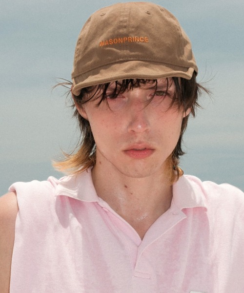 セール】シンプルロゴ ベースボールキャップ MZ2143