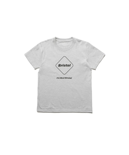 F.C.Real Bristol for Kids（エフシーレアルブリストルフォーキッズ）の「EMBLEM S/S TEE（Tシャツ/カットソー・キッズ・ブラック/ホワイト/カーキ/ネイビー/グレー・X-LARGE/LARGE/MEDIUM/SMALL）」の4枚目の写真