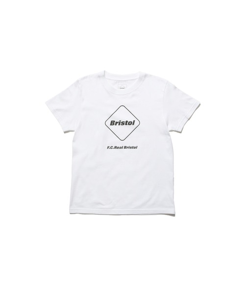 F.C.Real Bristol for Kids（エフシーレアルブリストルフォーキッズ）の「EMBLEM S/S TEE（Tシャツ/カットソー・キッズ・ブラック/ホワイト/カーキ/ネイビー/グレー・X-LARGE/LARGE/MEDIUM/SMALL）」の2枚目の写真