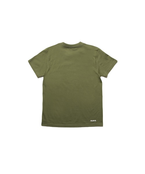 F.C.Real Bristol for Kids（エフシーレアルブリストルフォーキッズ）の「EMBLEM S/S TEE（Tシャツ/カットソー・キッズ・ブラック/ホワイト/カーキ/ネイビー/グレー・X-LARGE/LARGE/MEDIUM/SMALL）」の9枚目の写真