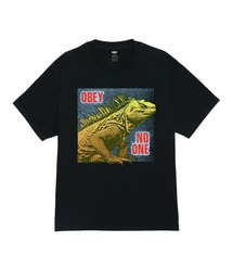 OBEY NO ONE REPTILE PIGMENT BOX T-SHIRT（オベイ ノーワン レプタイル ピグメント ボックスTシャツ）