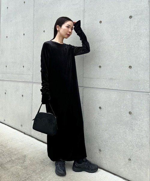 select MOCA by son（セレクトモカバイソン）の「フェイクスエードワンハンドルバッグ（ハンドバッグ・レディース・ブラウン/ブラック・FREE）」の10枚目の写真