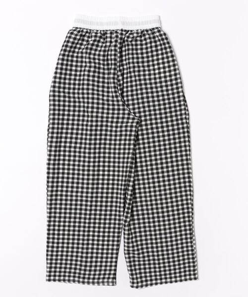 REBALANCE(リバランス)の「チェック柄ワイドパンツ(その他パンツ・レディース・A/B/D/C・LARGE/MEDIUM)」の9枚目の写真