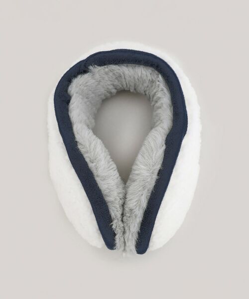 TOMMY HILFIGER（トミーヒルフィガー）の「TOMMY HILFIGER GOLF イヤーマフボア（キャップ・メンズ・ネイビー/ホワイト・FREE）」の3枚目の写真