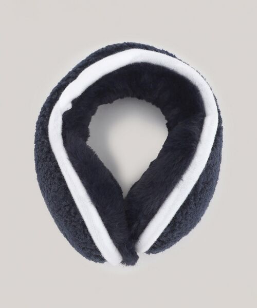 TOMMY HILFIGER（トミーヒルフィガー）の「TOMMY HILFIGER GOLF イヤーマフボア（キャップ・メンズ・ネイビー/ホワイト・FREE）」の8枚目の写真