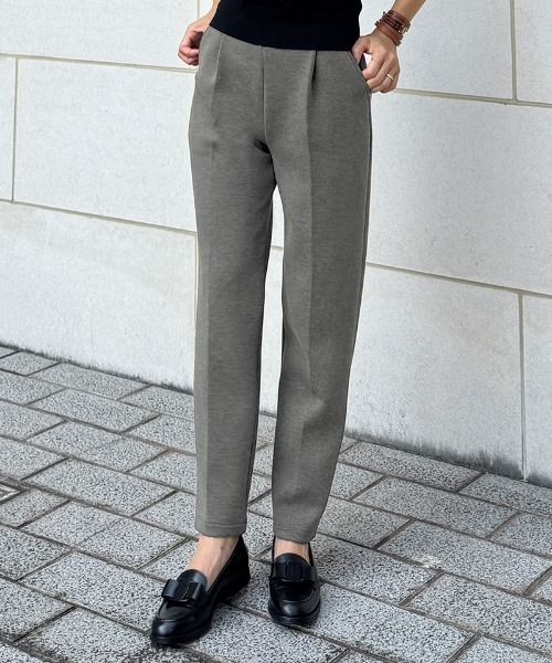 JENNE(ジェンヌ)の「日本製美脚カットソースラックス(その他パンツ・レディース・チャコール/グレー/ネイビー/ターコイズブルー/ブラック/ホワイト・SMALL/MEDIUM/LARGE/X-LARGE)」の4枚目の写真