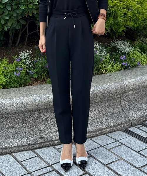 JENNE(ジェンヌ)の「日本製美脚カットソースラックス(その他パンツ・レディース・チャコール/グレー/ネイビー/ターコイズブルー/ブラック/ホワイト・SMALL/MEDIUM/LARGE/X-LARGE)」の8枚目の写真