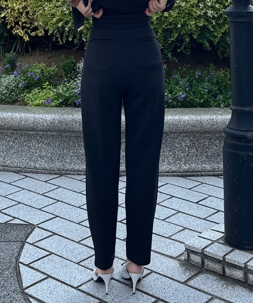 JENNE(ジェンヌ)の「日本製美脚カットソースラックス(その他パンツ・レディース・チャコール/グレー/ネイビー/ターコイズブルー/ブラック/ホワイト・SMALL/MEDIUM/LARGE/X-LARGE)」の9枚目の写真