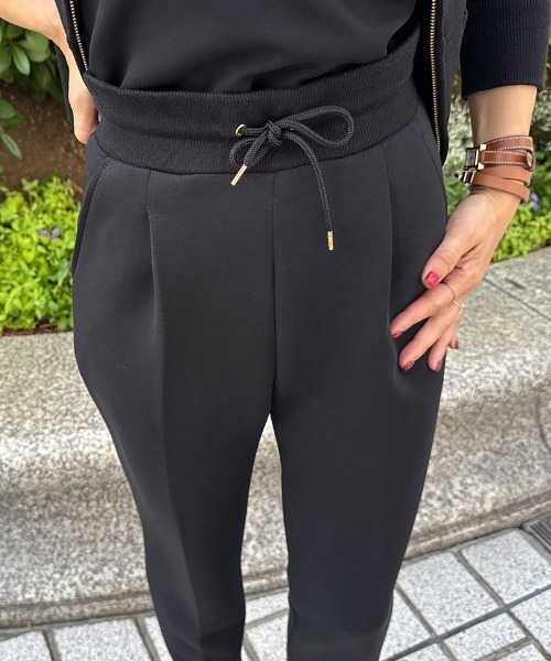 JENNE(ジェンヌ)の「日本製美脚カットソースラックス(その他パンツ・レディース・チャコール/グレー/ネイビー/ターコイズブルー/ブラック/ホワイト・SMALL/MEDIUM/LARGE/X-LARGE)」の11枚目の写真