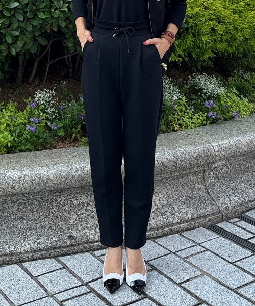 JENNE(ジェンヌ)の「日本製美脚カットソースラックス(その他パンツ・レディース・チャコール/グレー/ネイビー/ターコイズブルー/ブラック/ホワイト・SMALL/MEDIUM/LARGE/X-LARGE)」の14枚目の写真