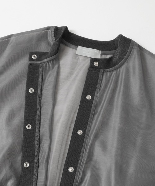 audrey and john wad（オードリーアンドジョンワッド）の「『別注』Audrey and John Wad×DOORS　シアーブルゾン（ブルゾン・レディース・ブラック/グレー/ベージュ・FREE）」の17枚目の写真