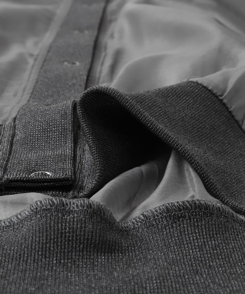 audrey and john wad（オードリーアンドジョンワッド）の「『別注』Audrey and John Wad×DOORS　シアーブルゾン（ブルゾン・レディース・ブラック/グレー/ベージュ・FREE）」の15枚目の写真