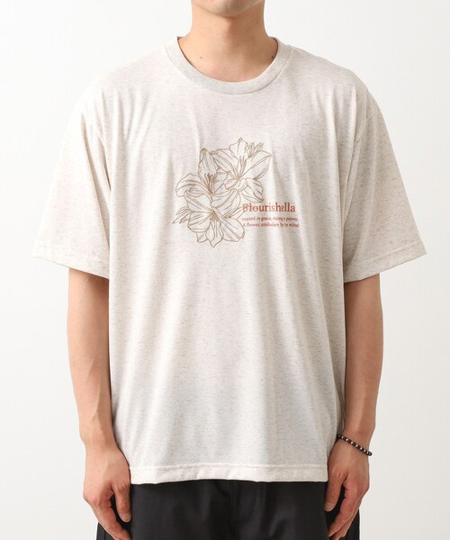 刺繍Tシャツ 刺繍 Tシャツ Tシャツ 半袖 T-shirts ◇イラスト 総刺繍 Tシャツ◇[品番：OCGW0003679]｜ONE 4