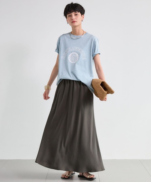 BARNYARDSTORM（バンヤードストーム）の「BARNYARDSTORM / ヴィンテージカレッジＴ（Tシャツ/カットソー・レディース・ブルー/イエロー/ベージュ・S/M）」の11枚目の写真