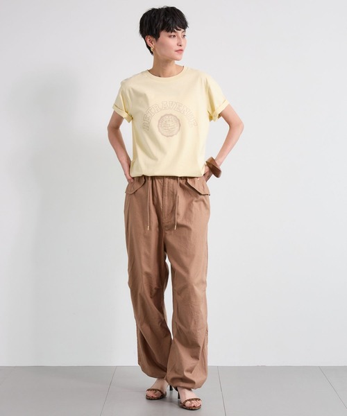 BARNYARDSTORM（バンヤードストーム）の「BARNYARDSTORM / ヴィンテージカレッジＴ（Tシャツ/カットソー・レディース・ブルー/イエロー/ベージュ・S/M）」の16枚目の写真