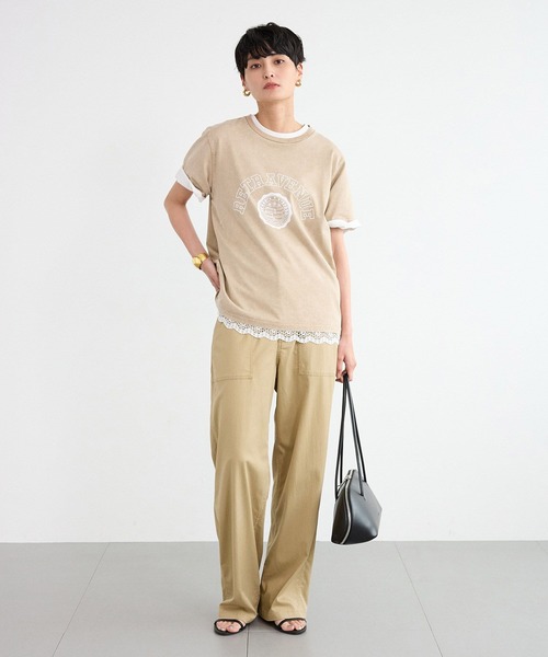 BARNYARDSTORM（バンヤードストーム）の「BARNYARDSTORM / ヴィンテージカレッジＴ（Tシャツ/カットソー・レディース・ブルー/イエロー/ベージュ・S/M）」の19枚目の写真