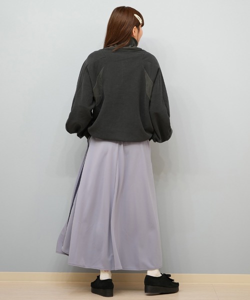 adidas（アディダス）の「adidas/アディダス フリース/トレーナー E0143（スウェット・レディース・オフホワイト/ブラック/パープル・M/L）」の17枚目の写真