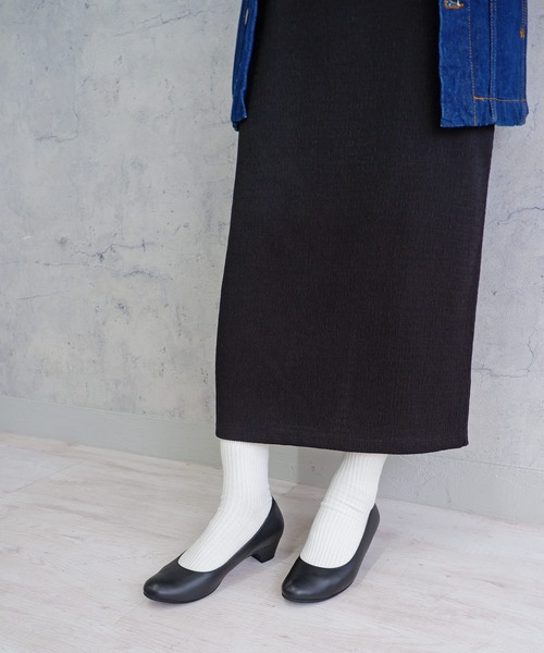 MODE KAORI(モードカオリ)の「【本革】ブラックパンプス/8502(パンプス・レディース・ブラック・25.5cm/25cm/24.5cm/24cm/23.5cm/23cm/22.5cm/22cm)」の8枚目の写真