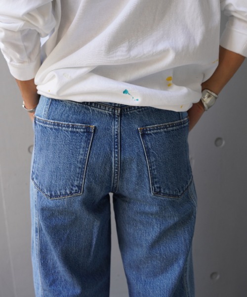 upperhights(アッパーハイツ)の「upper hights(アッパーハイツ)THE NIECE/Hidrise Wide Straight/バイカラー(デニムパンツ・レディース・その他35・22/23/24/25)」の4枚目の写真