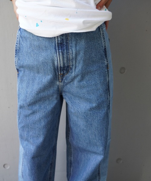 upperhights(アッパーハイツ)の「upper hights(アッパーハイツ)THE NIECE/Hidrise Wide Straight/バイカラー(デニムパンツ・レディース・その他35・22/23/24/25)」の5枚目の写真