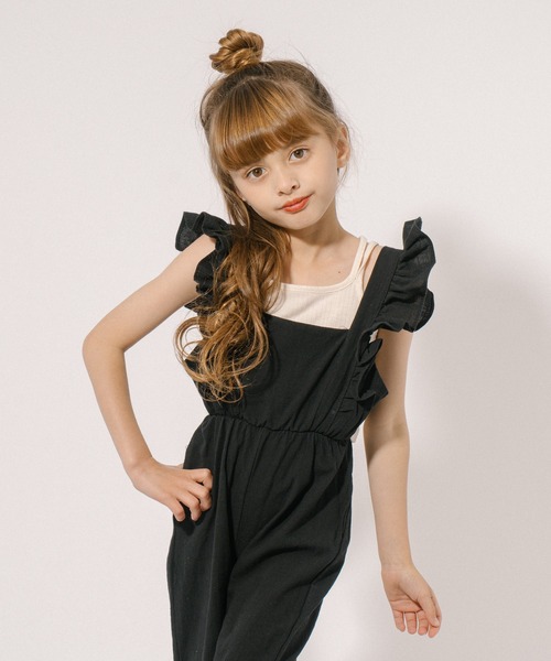 イエナ☆バックリボンオールインワンブラック