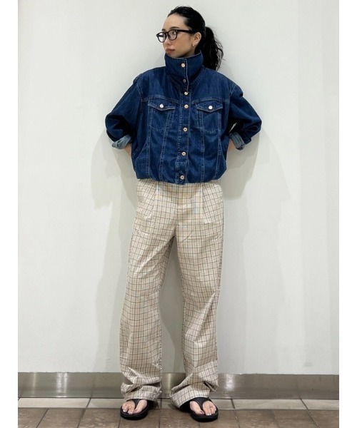 GAP（ギャップ）の「プレイド タック入りパンツ（その他パンツ・メンズ・ホワイト系その他/カーキ/ブラック・XS/S/M/L/XL）」の22枚目の写真