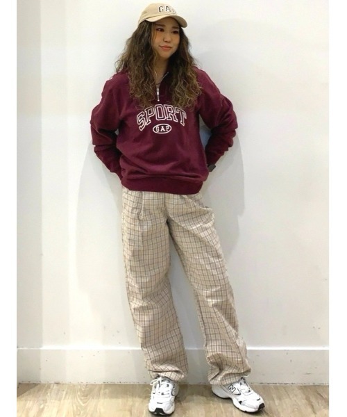 GAP（ギャップ）の「プレイド タック入りパンツ（その他パンツ・メンズ・ホワイト系その他/カーキ/ブラック・XS/S/M/L/XL）」の15枚目の写真