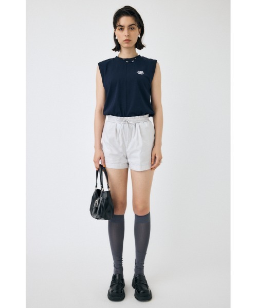 MOUSSY（マウジー）の「TINY LETTER SLEEVELESS トップス（タンクトップ・レディース・オレンジ系その他/ホワイト/ネイビー・FREE）」の19枚目の写真