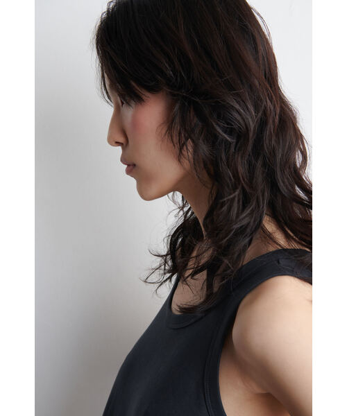 COS（コス）の「コットンジャージー ミニ スウィングドレス（ワンピース・レディース・レッド/ネイビー・S/M/L/XS）」の5枚目の写真