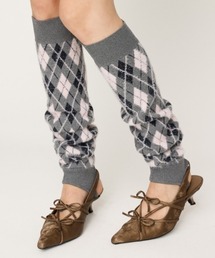 SLY | ARGYLE CHECK HG LEG WARMER アーガイルチェック ハイゲージ レッグウォーマー 秋服(レッグウォーマー)